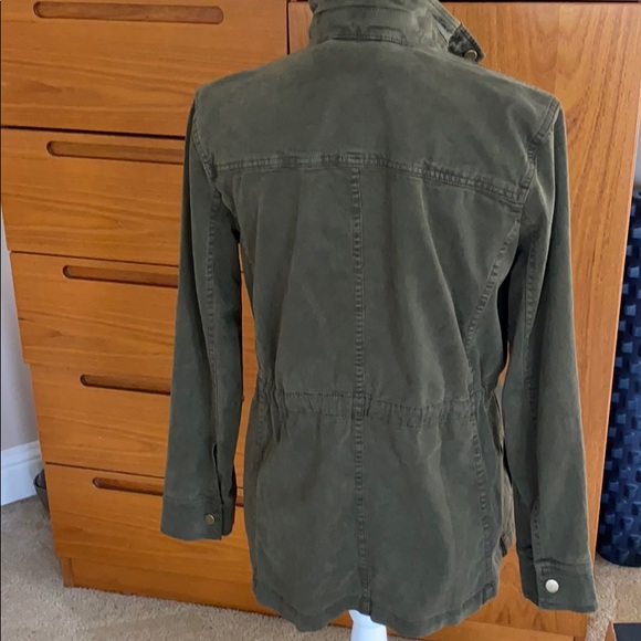 Lucky brand army green jacket size S - Picture 4 of 6